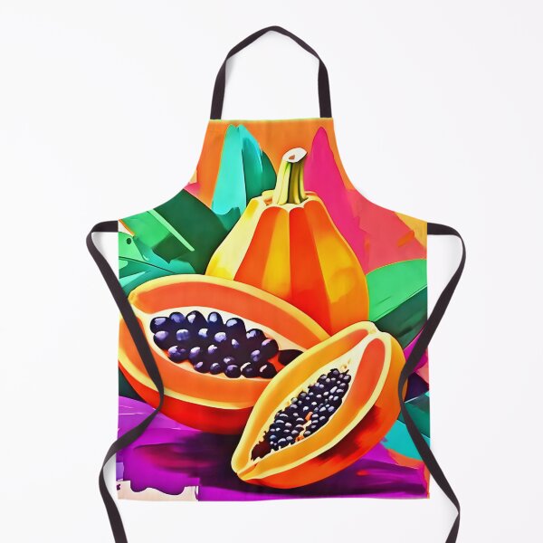 Item preview, Sliced Papaya Pop Art designed and sold by Health And Fitness Posts e-Store.