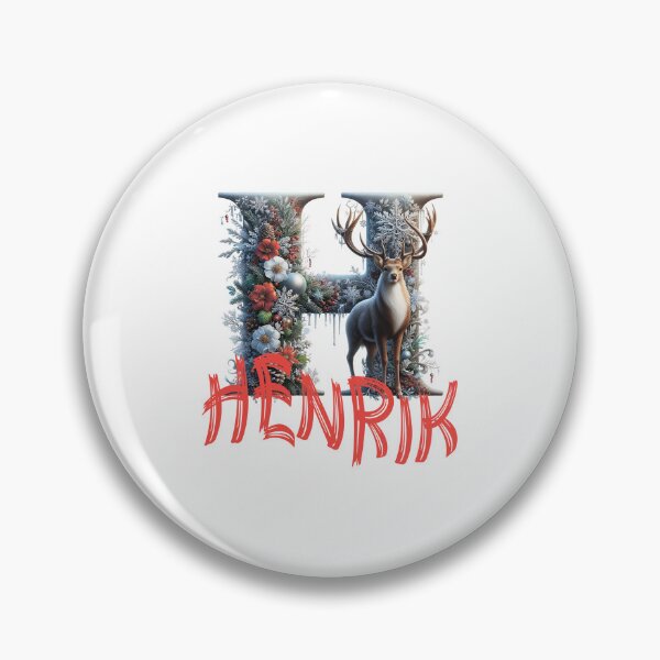 Item preview, Name Henrik. My name is Henrik. Winter initial. designed and sold by MagelliShop.