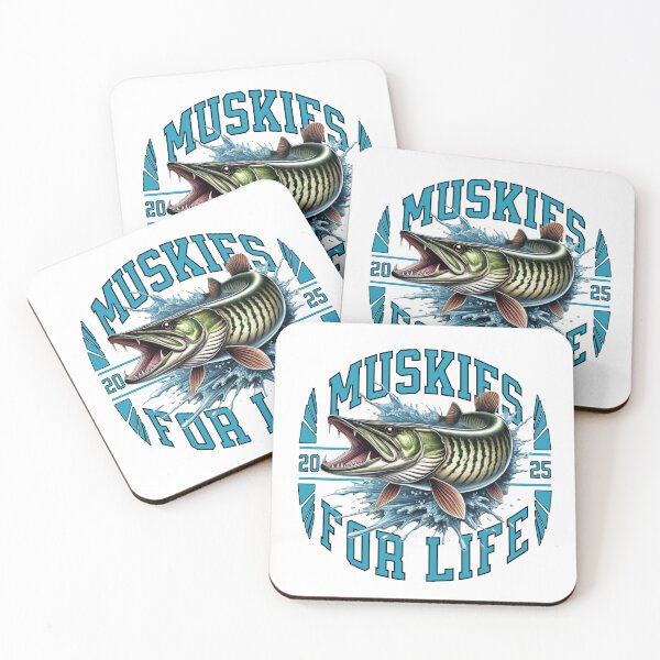Item preview, Muskies For Life - Splashing Muskie designed and sold by WayoftheWater.