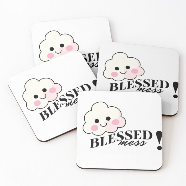 Item preview, Blessed Mess Cloud Design Cute Fun  designed and sold by TheWizArt.