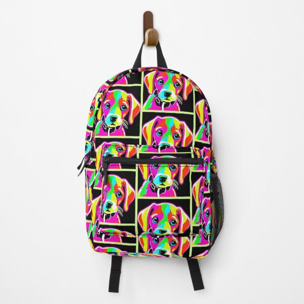 Item preview, Neon Puppy Pop Art designed and sold by Health And Fitness Posts e-Store.