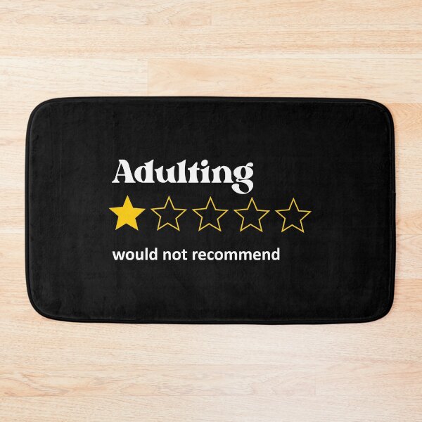 Item preview, adulting designed and sold by nerdup.