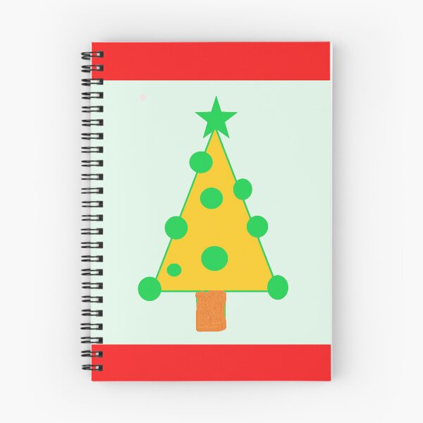 Item preview, Yellow Christmas Tree with green star  designed and sold by wallartofmio.