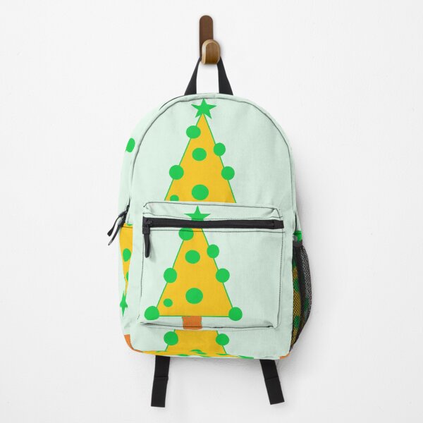 Item preview, Yellow Christmas Tree with green star designed and sold by wallartofmio.