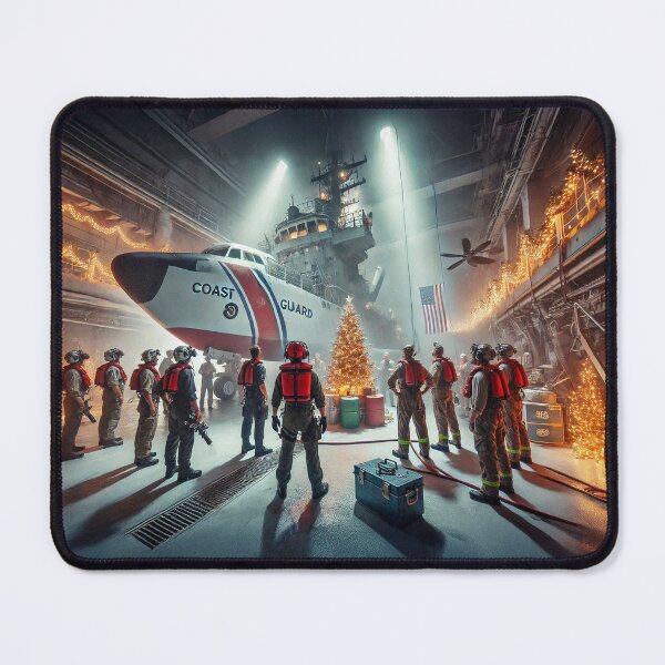 Item preview, United States Coast Guard Christmas Tree #7 designed and sold by noelallumphoto.