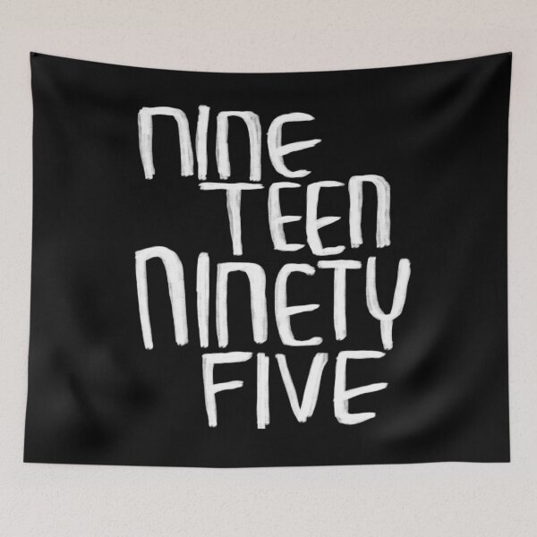 Item preview, Nineteen ninety five, year 1995 designed and sold by badlydrawnbabe.