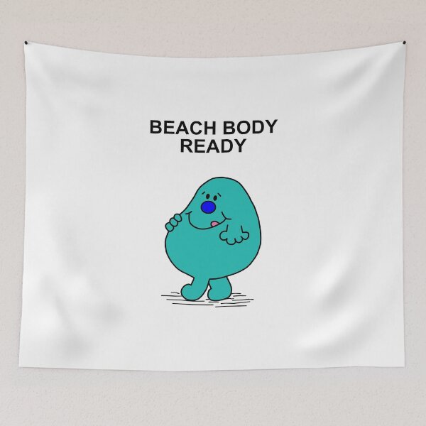 Item preview, Mr Men Beach Body Ready designed and sold by Scat the cat.