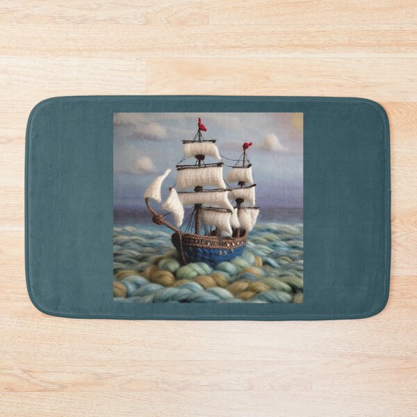 Item preview, Yarn Ship designed and sold by BubbleGalaxy.