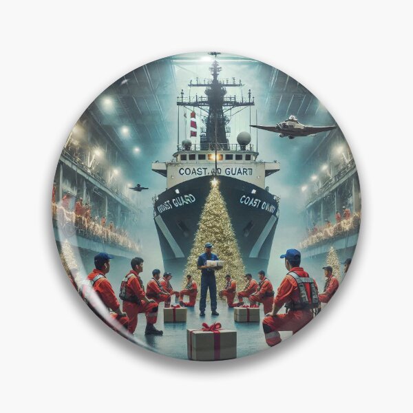 Item preview, United States Coast Guard Christmas Tree #18 designed and sold by noelallumphoto.