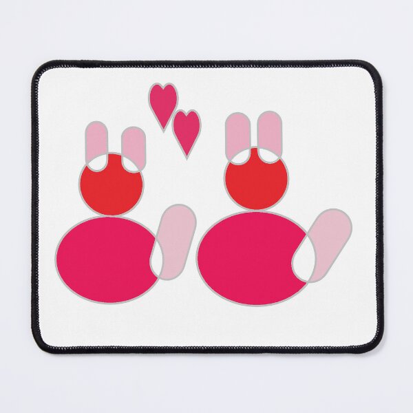 Item preview, My two red and pink cat in drawing  designed and sold by wallartofmio.