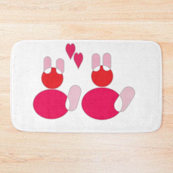 Item preview, My two red and pink cat in drawing  designed and sold by wallartofmio.