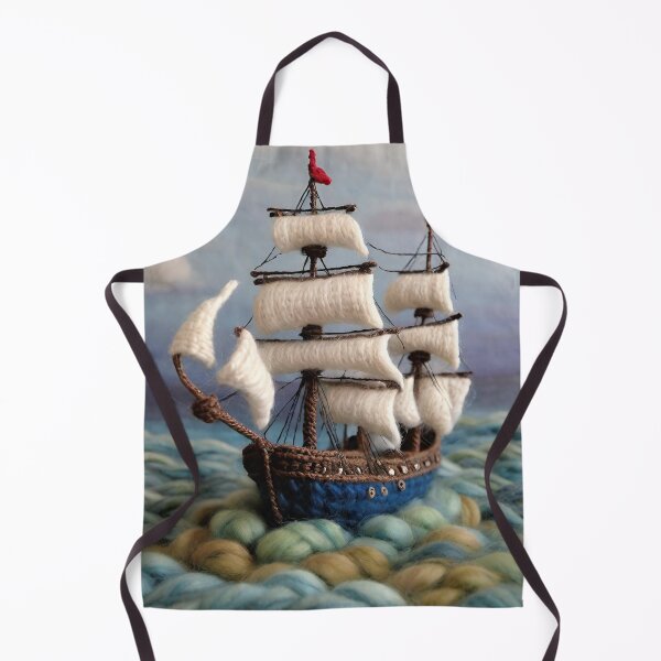 Item preview, Yarn Ship designed and sold by BubbleGalaxy.