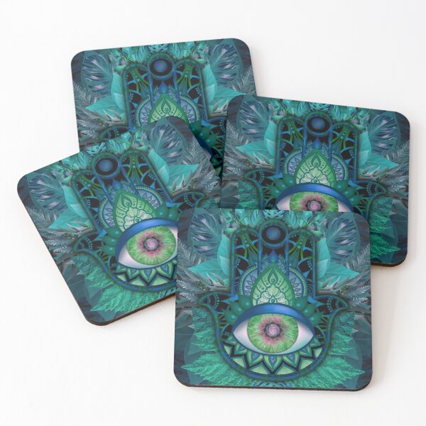 Item preview, Hamsa - Green designed and sold by JaxDillon.