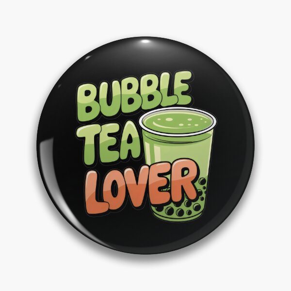 Item preview, Bubble Tea Lover - Green Drink & Bubbles designed and sold by Prime-Studio.