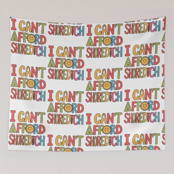 Item preview, I Can't Afford Shoreditch designed and sold by MooraArts.
