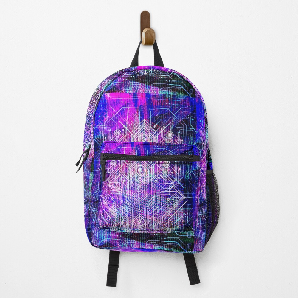 Vista previa del artículo con la obra «Mochila», diseñado y vendido por RforRocket.