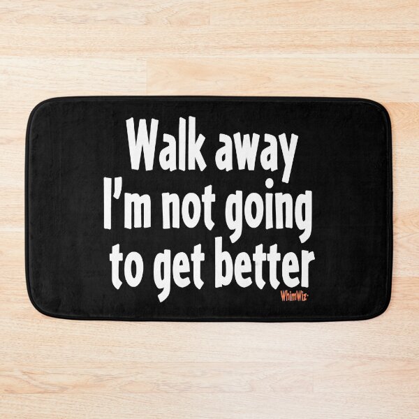 Item preview, Walk away designed and sold by WhimWiz.