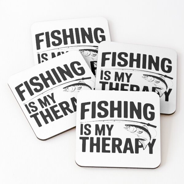 Item preview, Fishing is My Therapy – Fishing Lover  designed and sold by Prime-Studio.