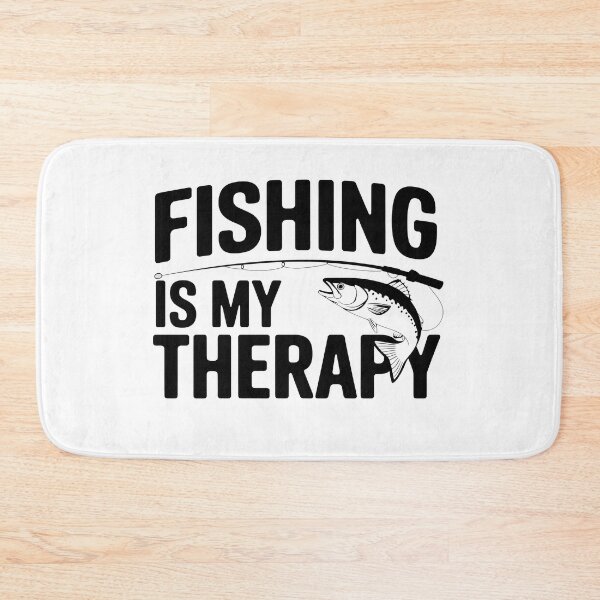 Item preview, Fishing is My Therapy – Fishing Lover  designed and sold by Prime-Studio.