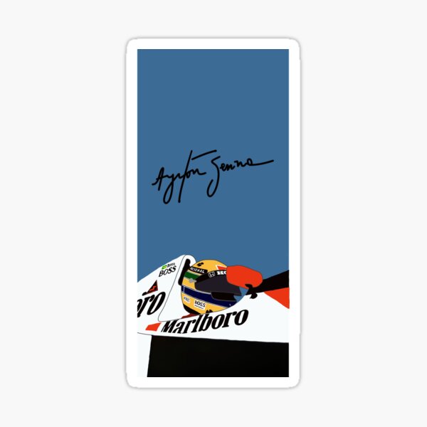 Item preview, Ayrton Senna designed and sold by TomDes.