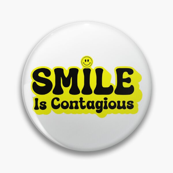 Item preview, "Smile, is Contagious!" designed and sold by dudart-shop.
