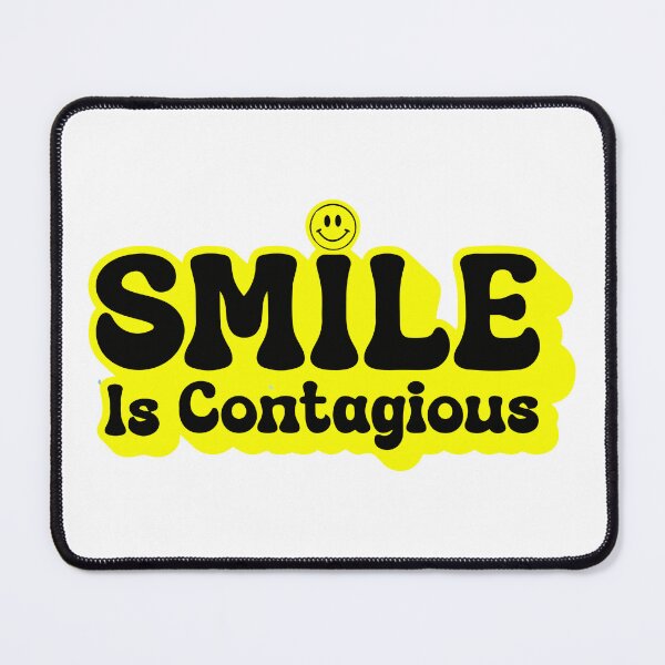 Item preview, "Smile, is Contagious!" designed and sold by dudart-shop.