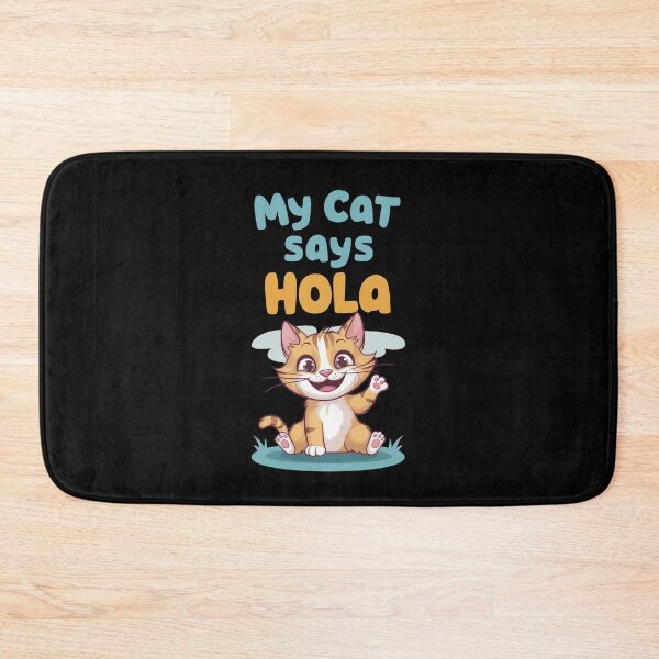Item preview, My Cat Says Hola Gift For Language Teachers Who Love Cats designed and sold by CosmicFreedom9.