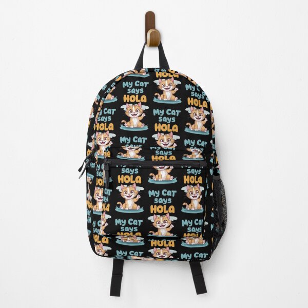Item preview, My Cat Says Hola Gift For Language Teachers Who Love Cats designed and sold by CosmicFreedom9.