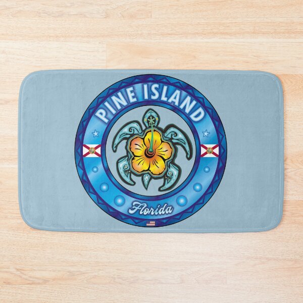 Item preview, Pine Island Florida sea turtle hibiscus designed and sold by studioss76.