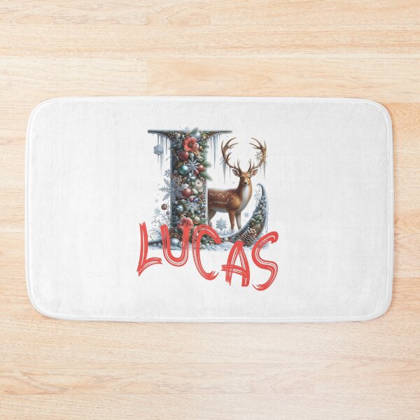 Item preview, Name Lucas. My name is Lucas. Winter initial. designed and sold by MagelliShop.