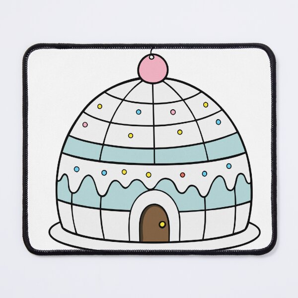 Item preview, Cupcake-Shaped Igloo with Frosted Topping designed and sold by omerfdln34.