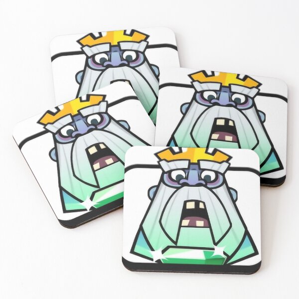 Item preview, Gem Royal Ghost - Clash Royale Inspired Design designed and sold by ClashInAShort YT.