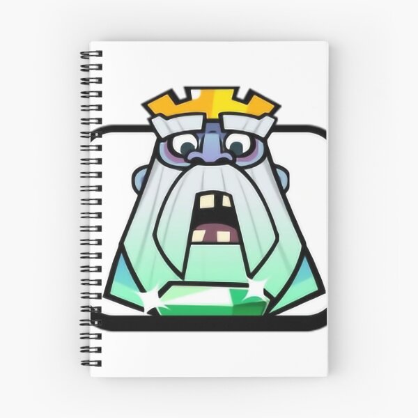 Item preview, Gem Royal Ghost - Clash Royale Inspired Design designed and sold by ClashInAShort YT.
