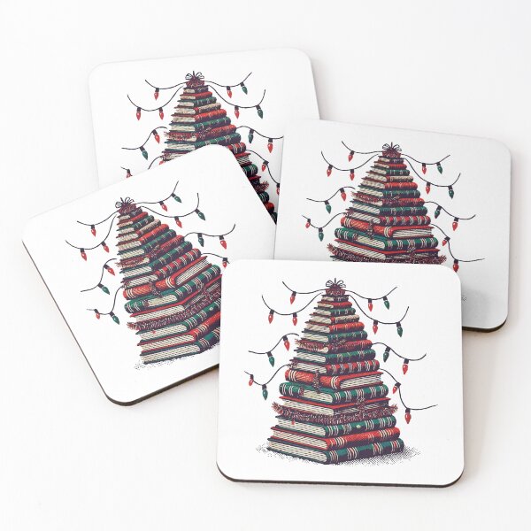 Item preview, Christmas Book Tree For Book Lovers designed and sold by LuminOrb.