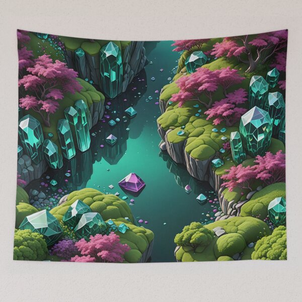 Item preview, Gemstone Landscape designed and sold by Lisamariesumner.