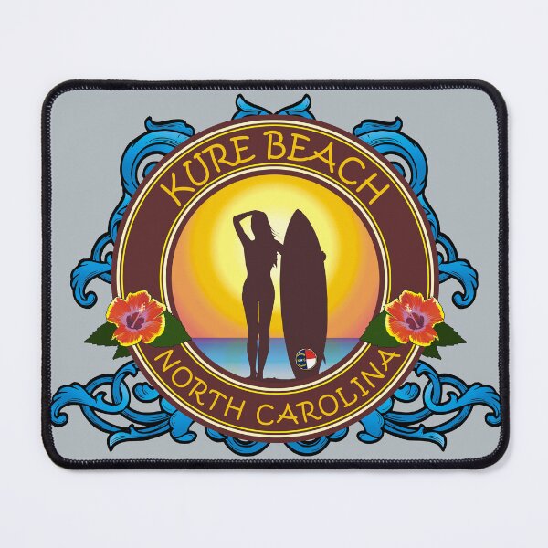 Item preview, Kure Beach surfer girl designed and sold by studioss76.