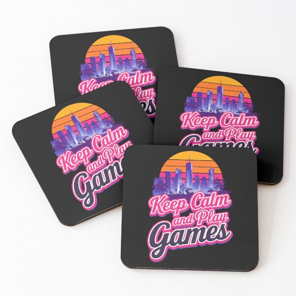 Item preview, Keep Calm And Play Games Gaming Quote designed and sold by TheArtOfPat.