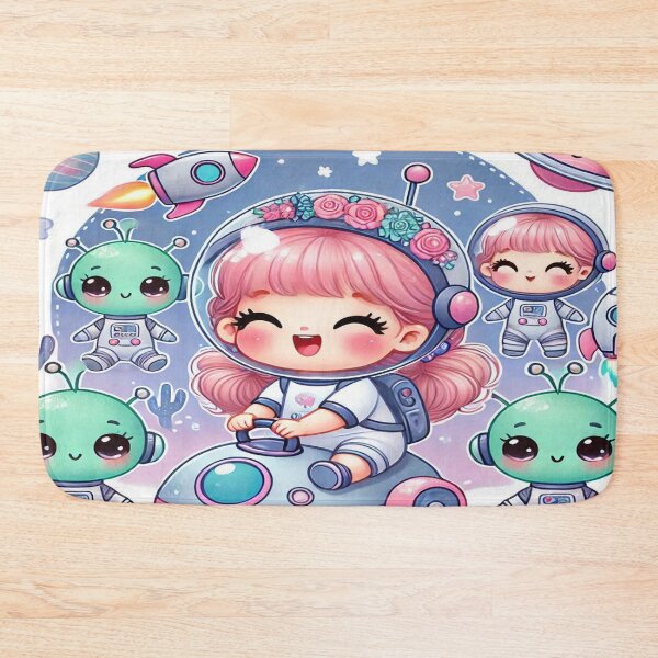 Item preview, Cute Happy Baby Girl Astronaut  designed and sold by WyckedLynn.