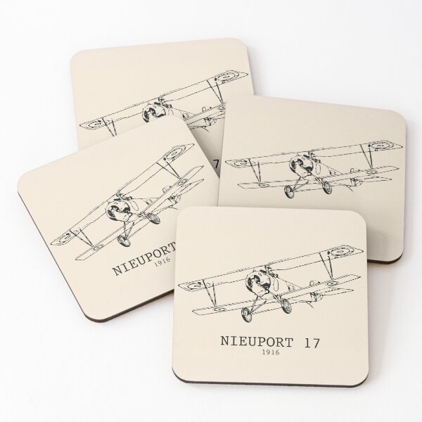 Item preview, Nieuport 17 World War I Fighter Plane designed and sold by Lakeric Cityscapes.