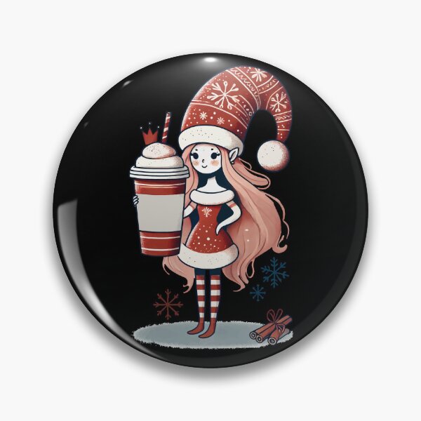 Item preview, Christmas Coffee Lover Gnome Gnome Joy designed and sold by LuminOrb.