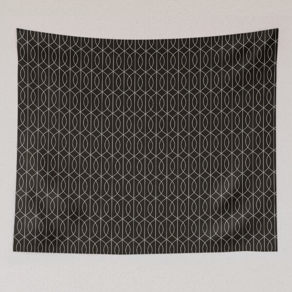 Item preview, Art Deco Pattern 10 - Spanish Gray on Black designed and sold by elektronen.