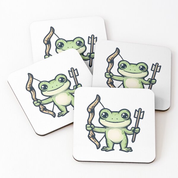 Item preview, A Cute Archer Frog designed and sold by DWorriBHappi.