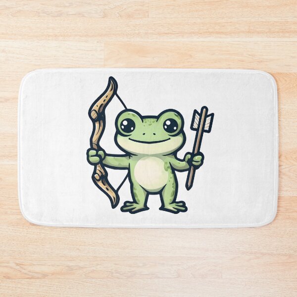 Item preview, A Cute Archer Frog designed and sold by DWorriBHappi.
