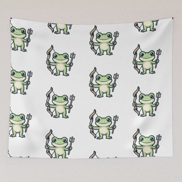 Item preview, A Cute Archer Frog designed and sold by DWorriBHappi.