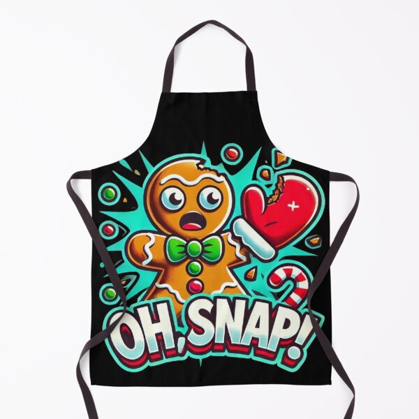 Item preview, Oh Snap Funny Gingerbread Man Playing Pickleball designed and sold by SztylishDesigns.