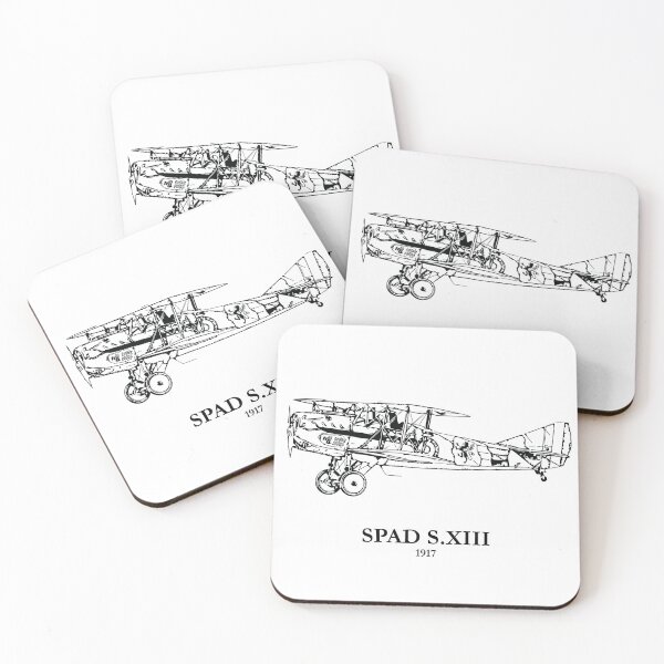 Item preview, SPAD S.XIII World War I Fighter Plane designed and sold by Lakeric Cityscapes.