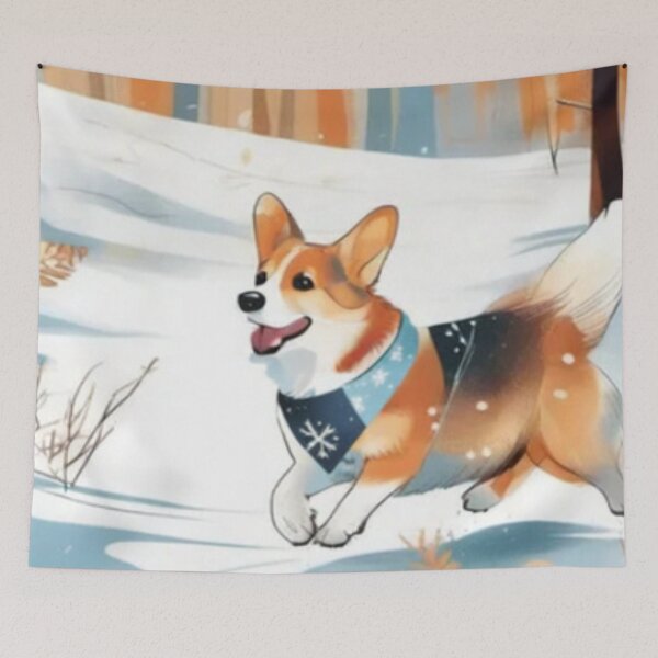Item preview, Cold Corgi designed and sold by TedArtEmporium.