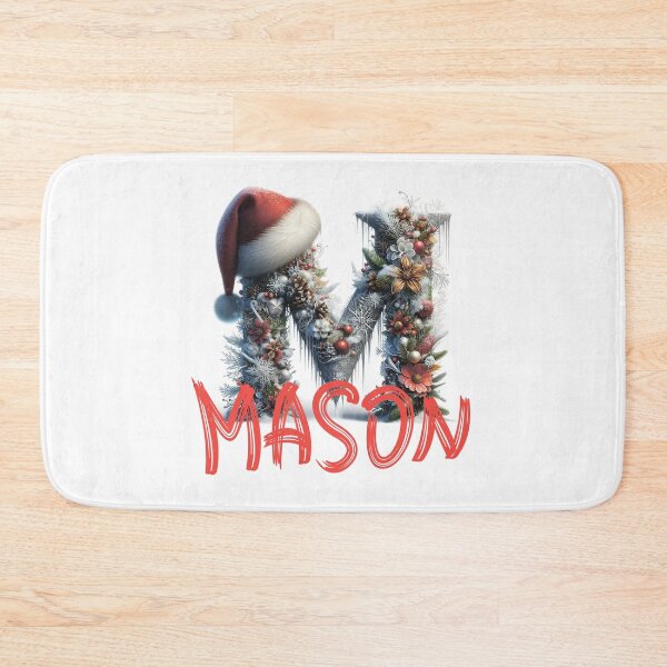 Item preview, Name Mason. My name is Mason. Winter initial. designed and sold by MagelliShop.