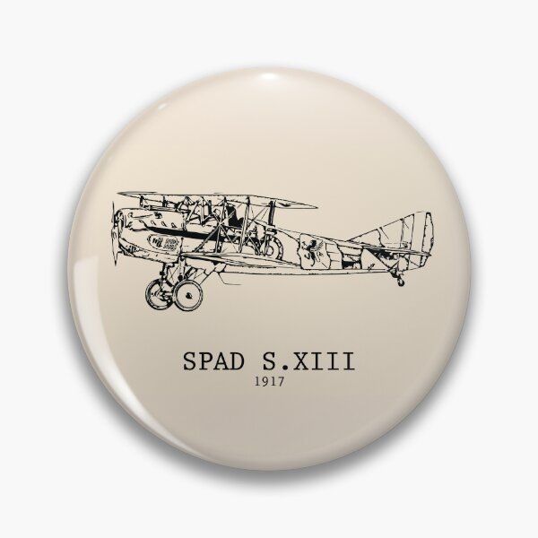 Artikelvorschau, SPAD S.XIII Jagdflugzeug aus dem Ersten Weltkrieg entworfen und verkauft von Lakeric Cityscapes.