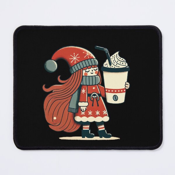 Item preview, Christmas Coffee Lover Gnome Gnome Gnome designed and sold by LuminOrb.